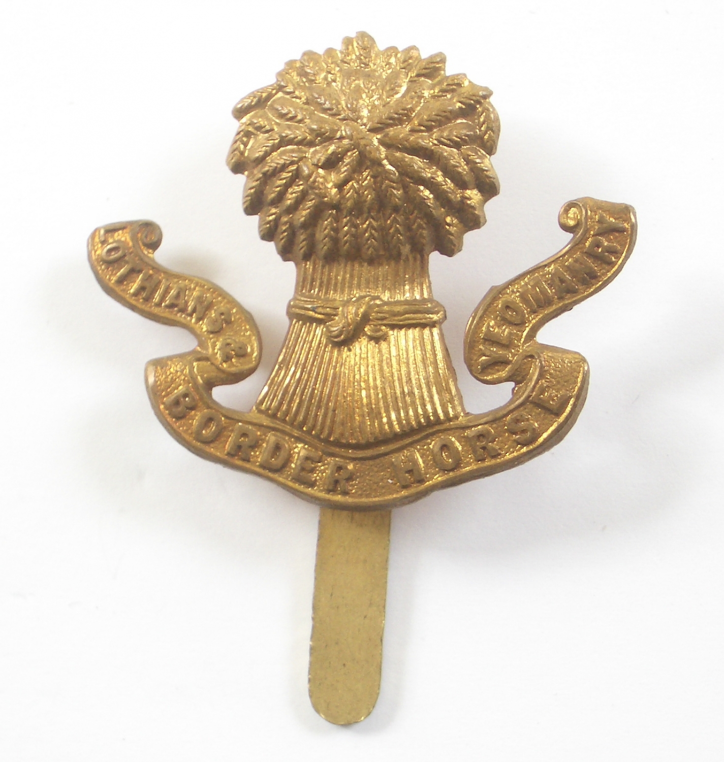 Lothians and Border Horse Yeomanry cap badge