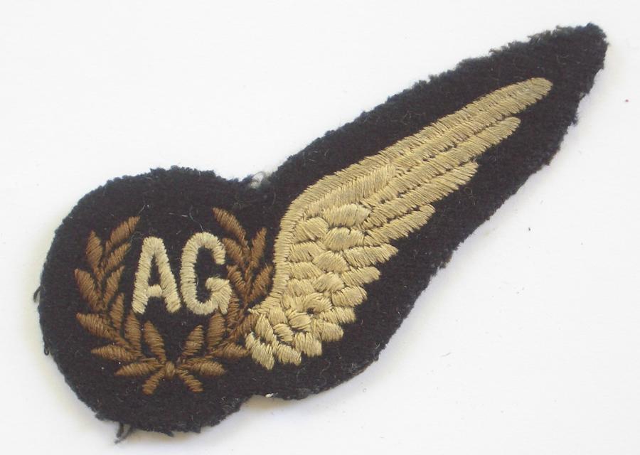 RAF WW2 Aircrew Air Gunner's brevet