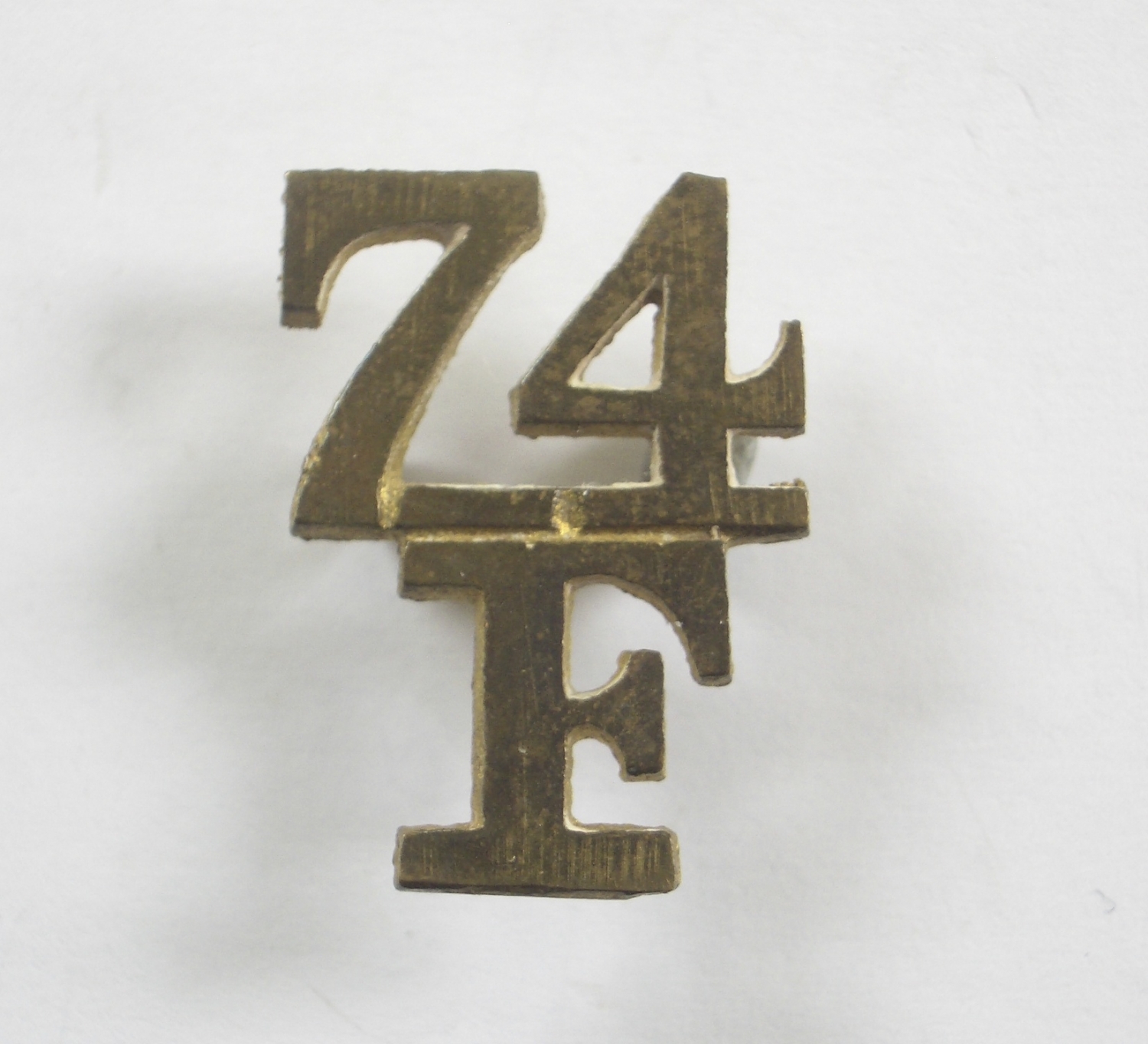 74th Field Battery RA pagri flash badge