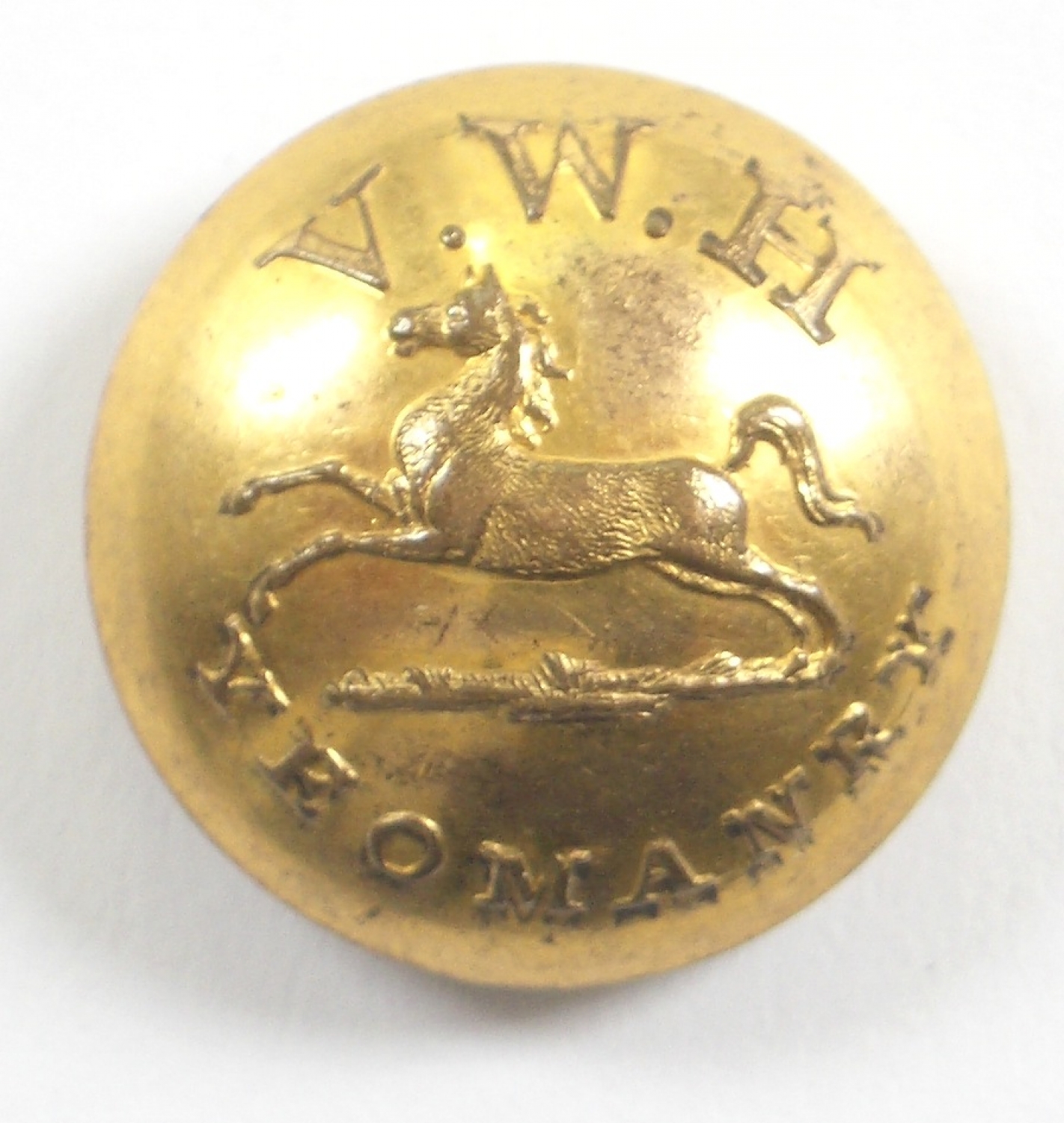 Vale of White Horse Yeomanry button