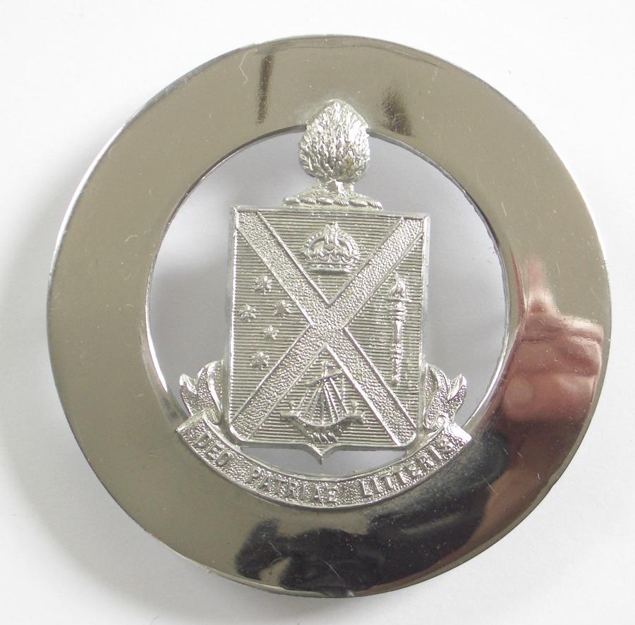 Australian Scotch College Cadets Hat Badge