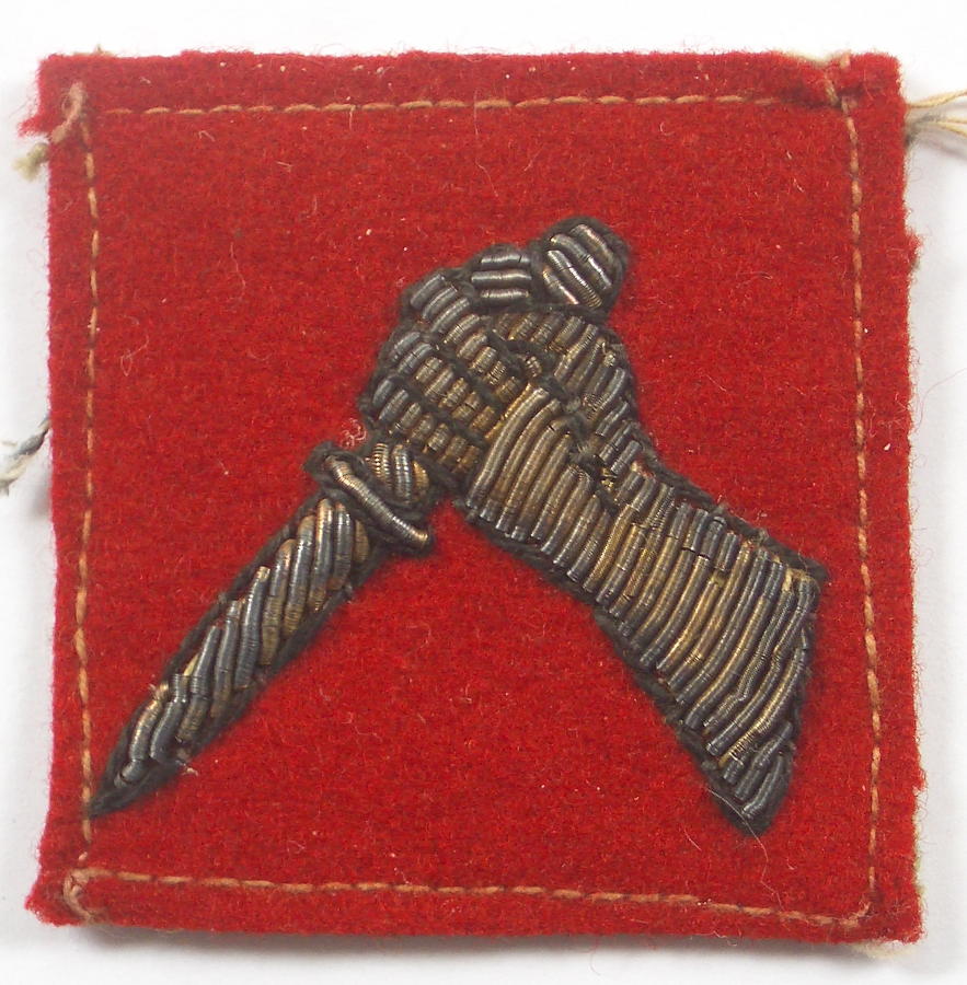 19th Indian Division WW2 formation sign
