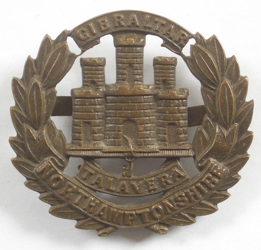 Northamptonshire Regiment OSD cap badge