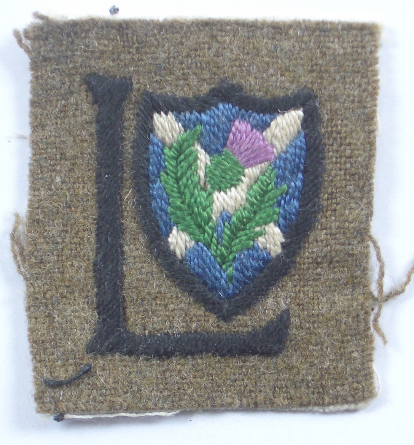 52nd Lowland Division WW1 formation sign.