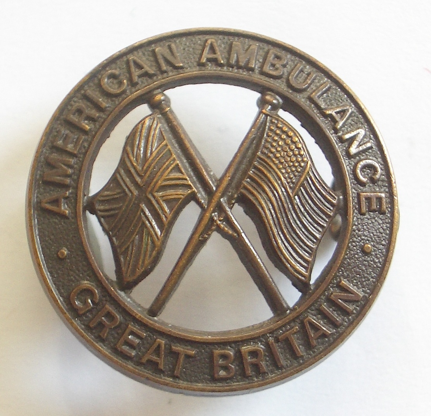 American Ambulance Great Britain badge