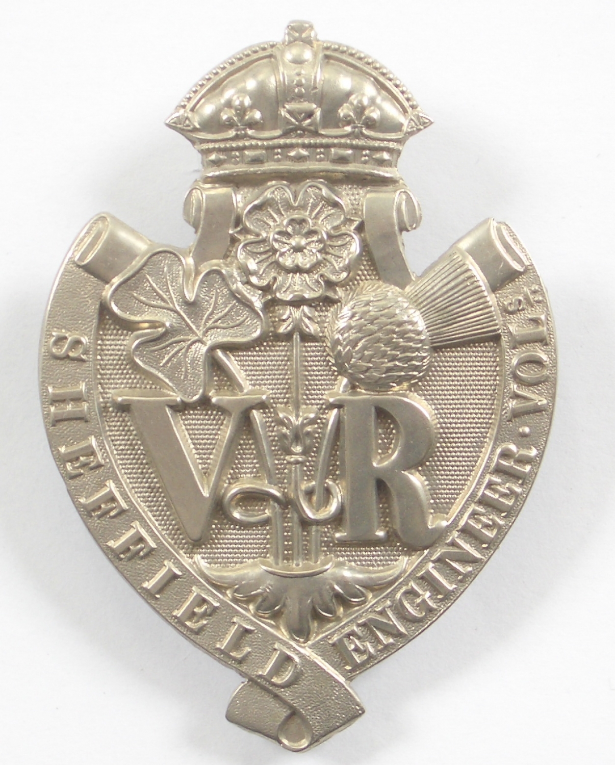 Sheffield Engineer Vols glengarry badge