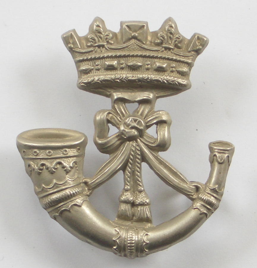 D of Cornwall LI (DCLI ) Victorian  cap badge