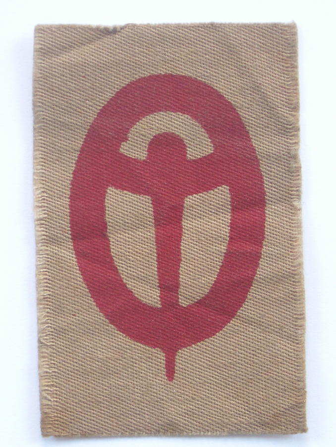 4th Anti-Aircraft Div 1st pat formation sign