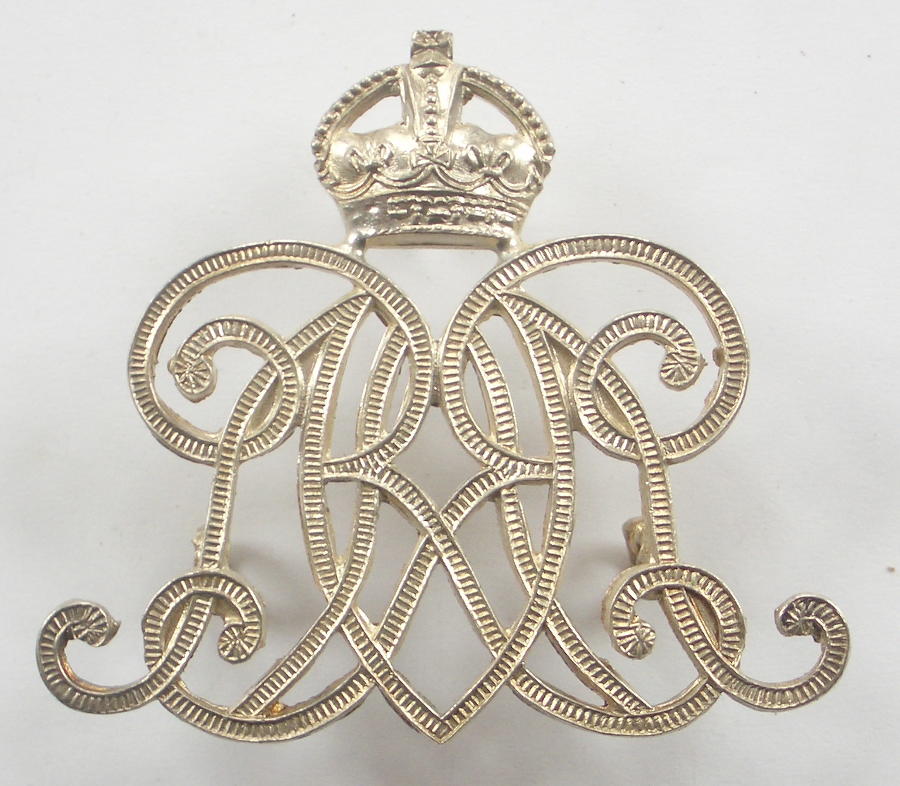 9th Lancer's NCO's silvered arm badge