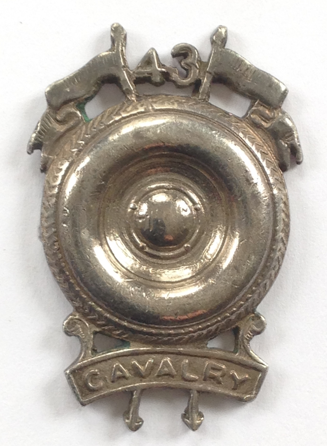 Indian Army. WW2 43rd Cavalry badge