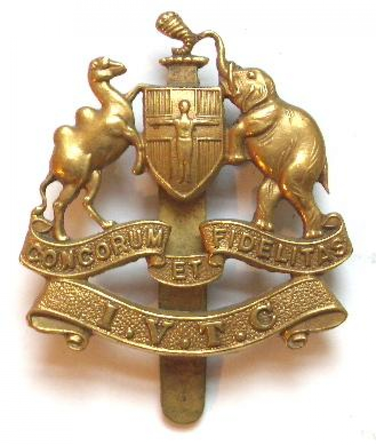 Scottish. Inverness VTC rare WWI  cap badge.