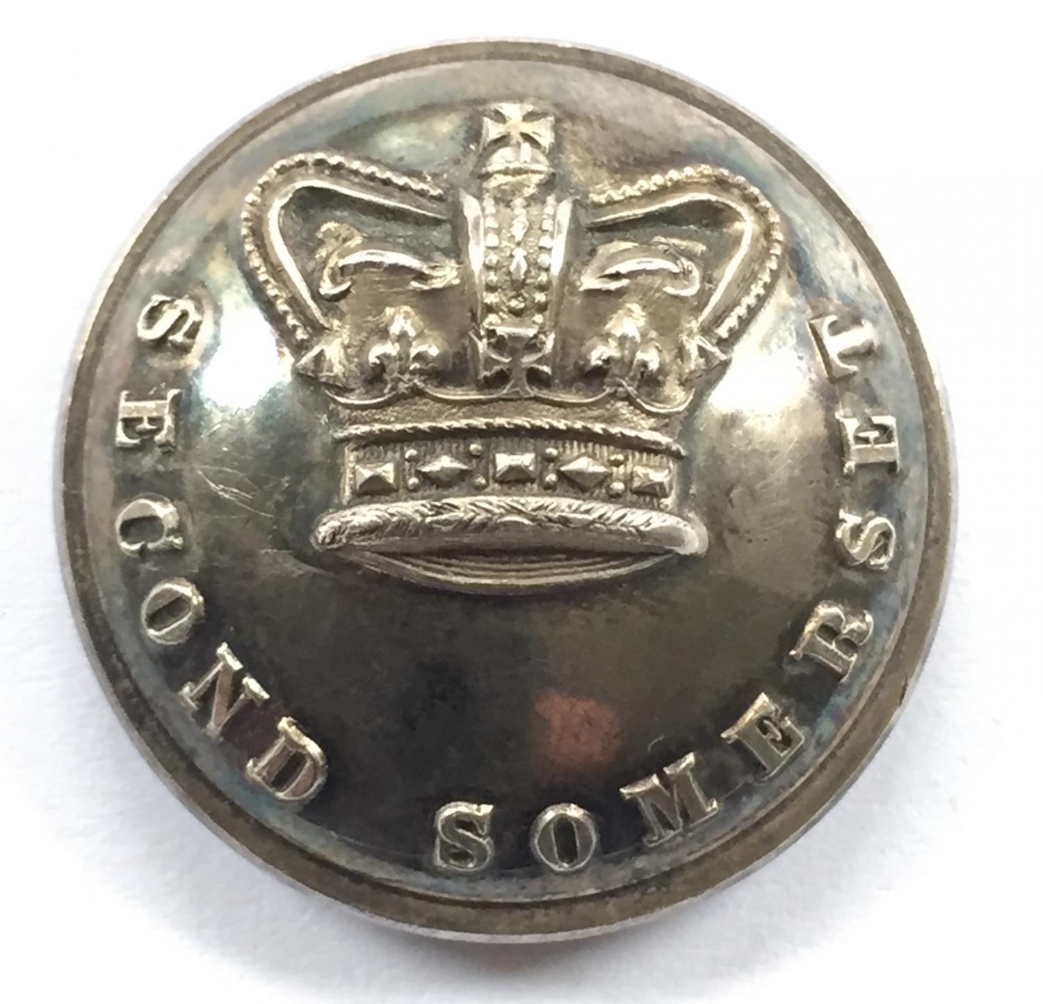 Second Somerset Militia Officer’s button.