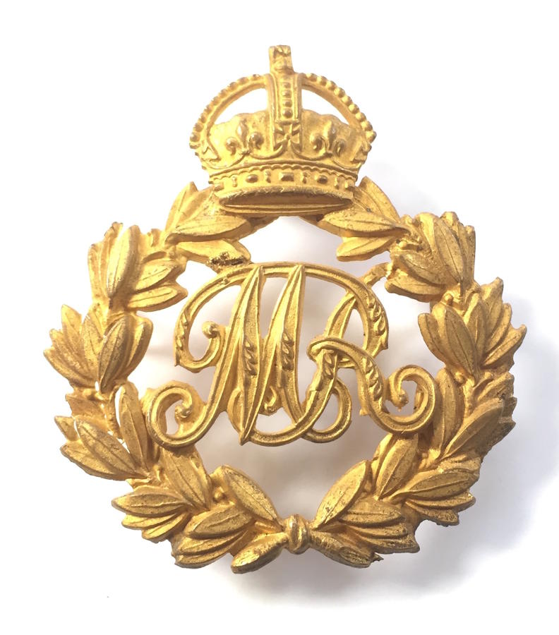 Mauritius Railways gilt cap badge