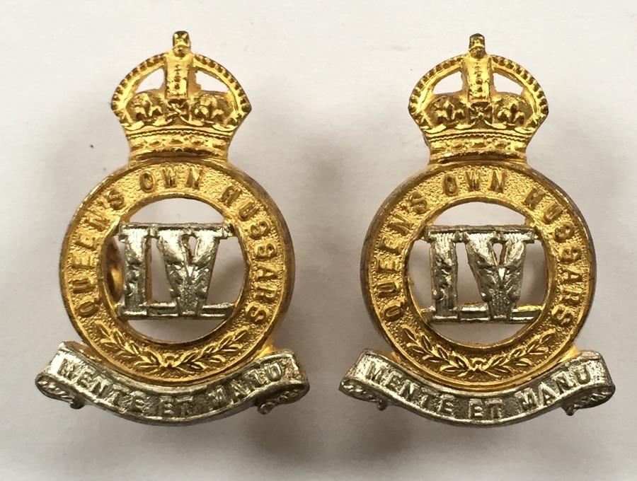 4th Queen&rsquo;s Own Hussars Officer&rsquo;s collar