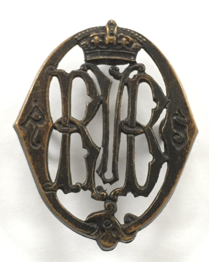 Scottish. Queen&rsquo;s Rifle Volunteer Brigade glengarry badge