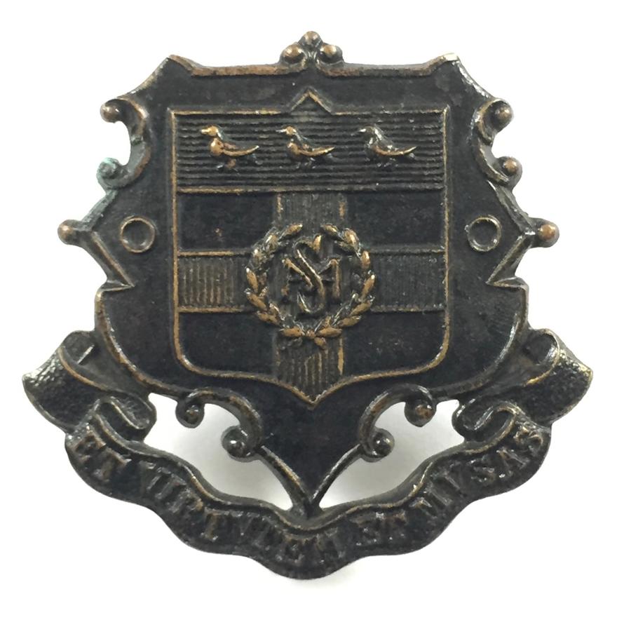 Mill Hill School OTC scarce pattern cap badge