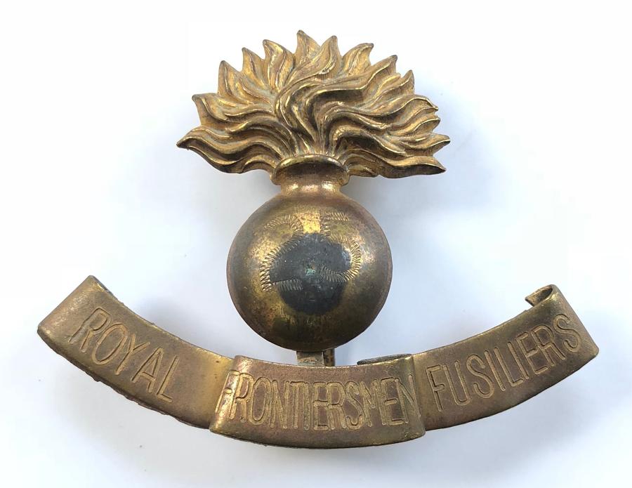 25th (Service) Bn. (Frontiersmen) R Fusiliers “Gamages” cap badge