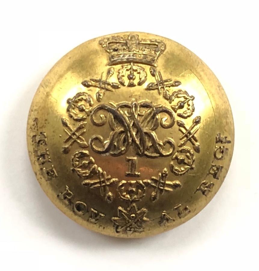 1st (the Royal) Regiment of Foot William IV button