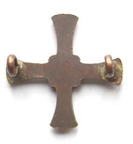 Durham University OTC bronze cap badge.