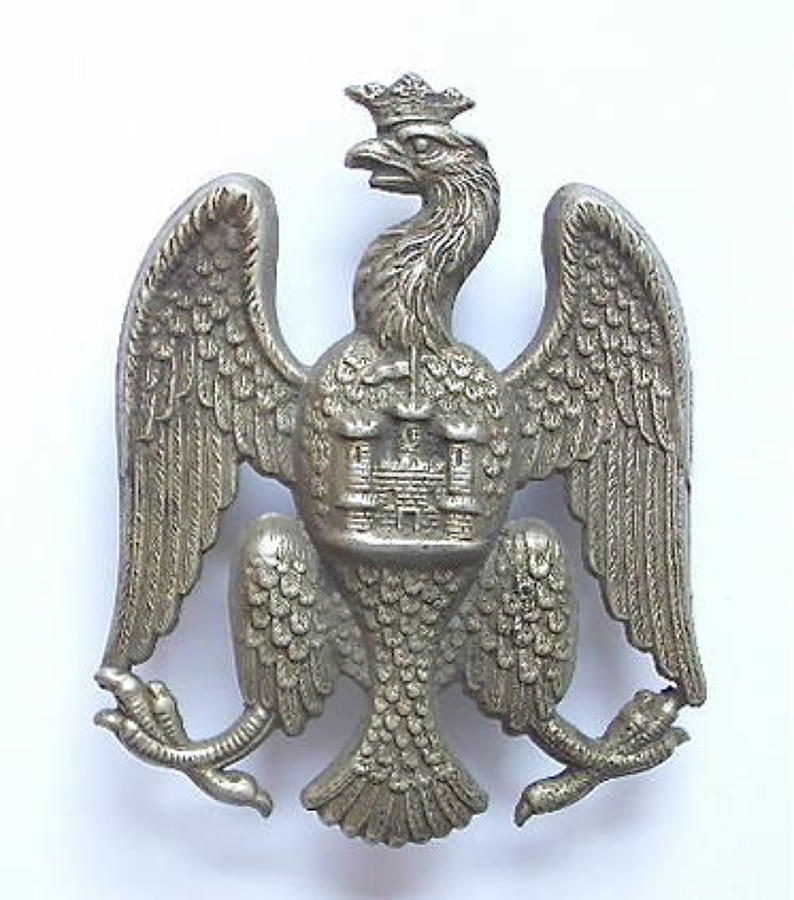 Bedfordshire Rifle Volunteers Victorian glengarry badge / shako plate