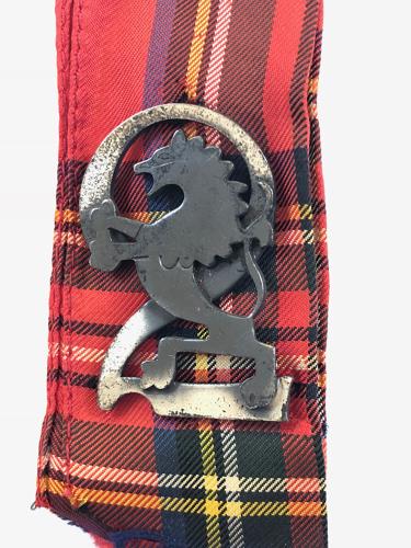 Polish 2nd Rifle Bn. (2nd Grenadier) WW2 breast badge