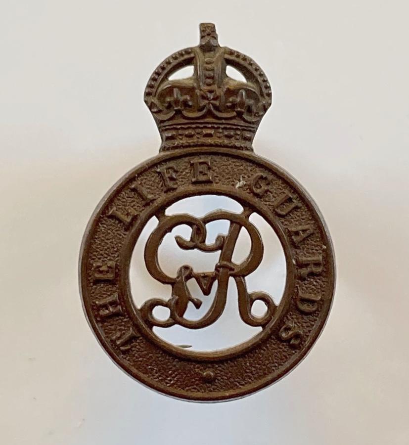 The Life Guards rare GvR OSD bronze cap badge