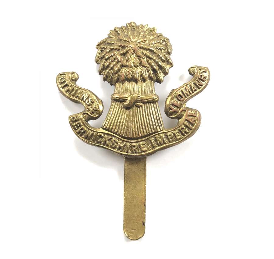 Lothians and Berwickshire Imperial Yeomanry OR’s cap badge