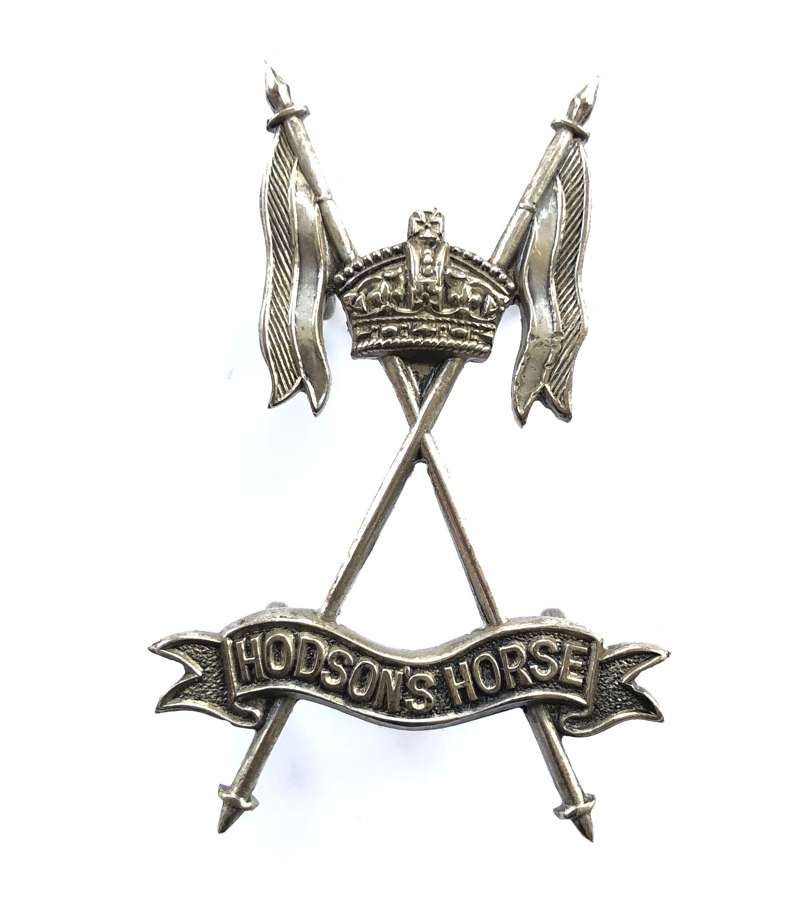 Hodson’s Horse (4th DCO’s Own Lancers) Officer’s post 1922 cap b