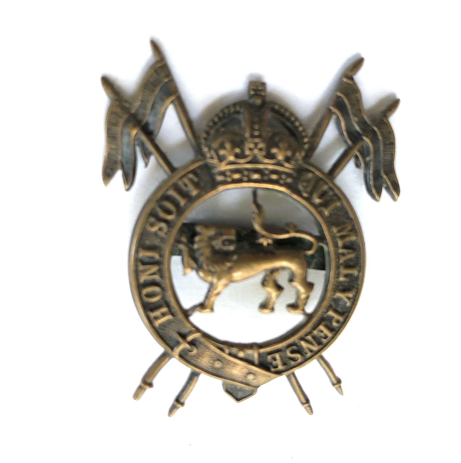 2nd Royal Lancers (Gardner's Horse) post 1935 OSD cap badge