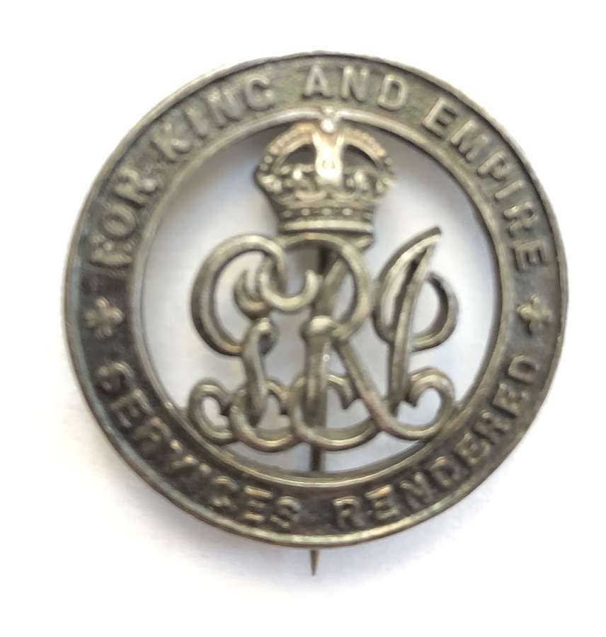 Labour Corps (late Gordon Highlanders) WW1 Silver War Badge