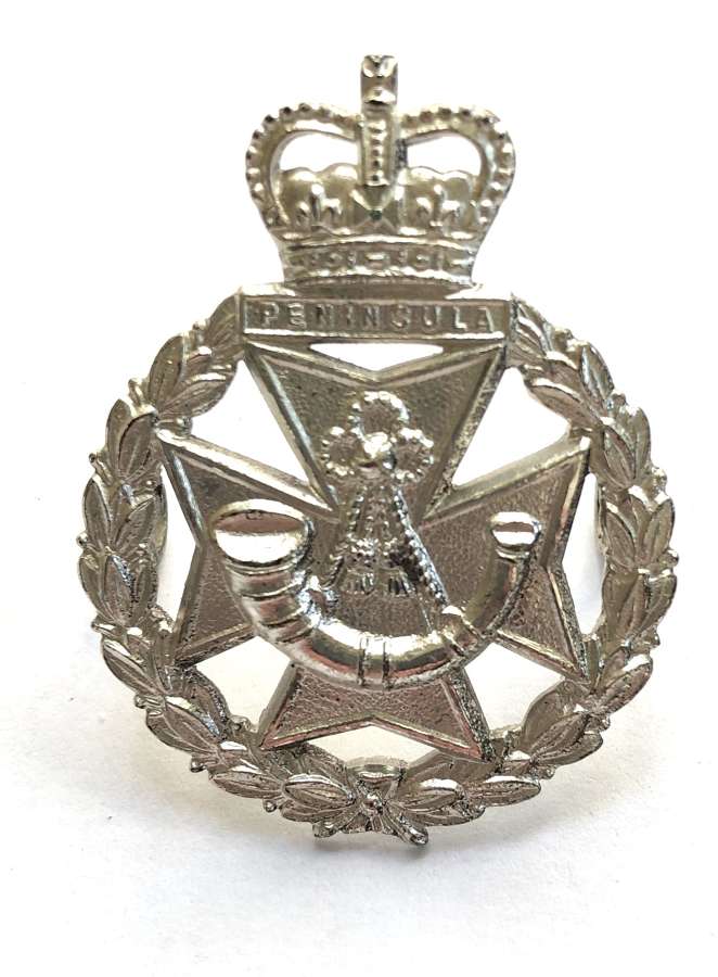 Green Jackets Brigade Officer’s cap badge circa 1958-70.