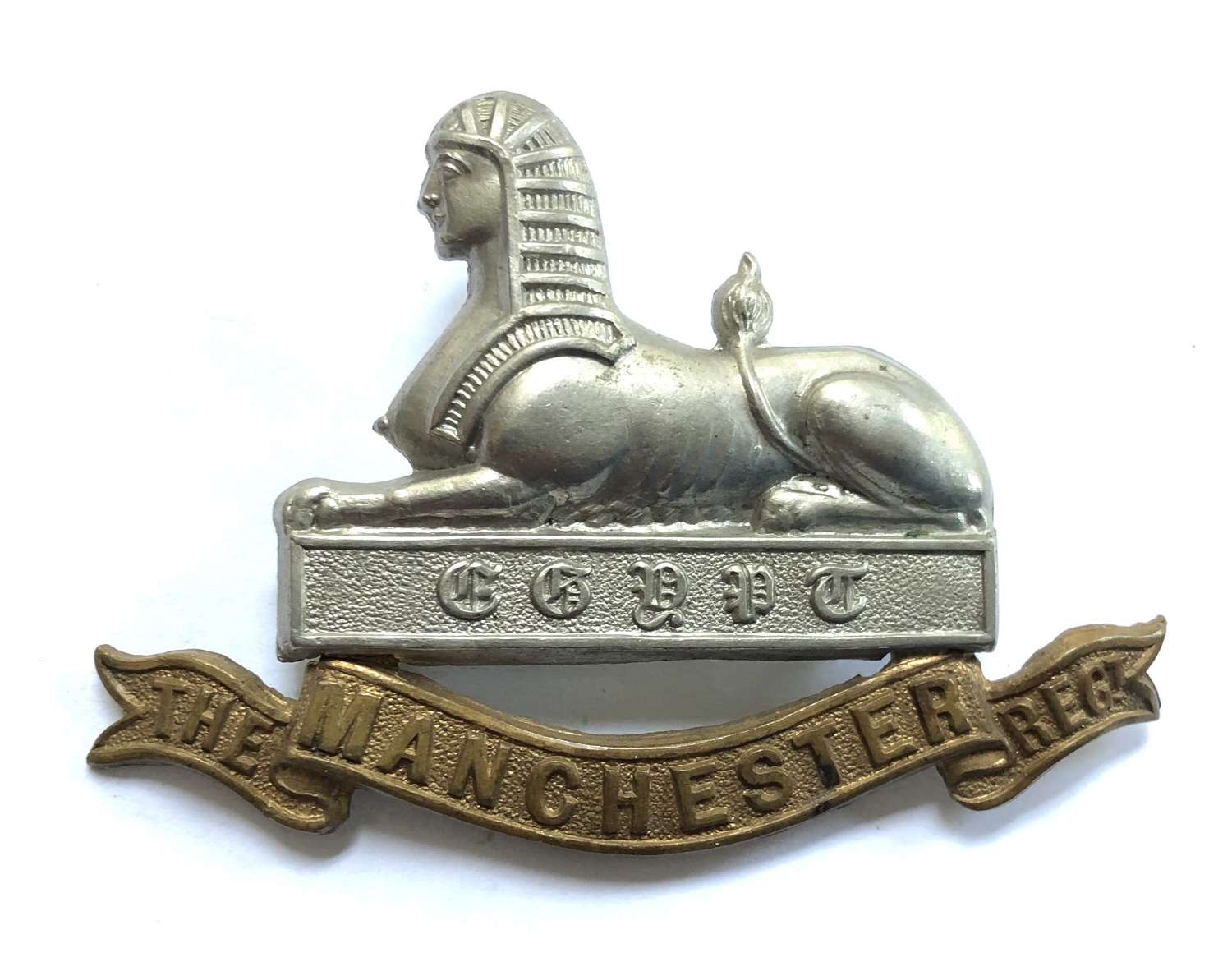 Manchester Regiment Victorian Warrant Officer’s cap badge c1881-84