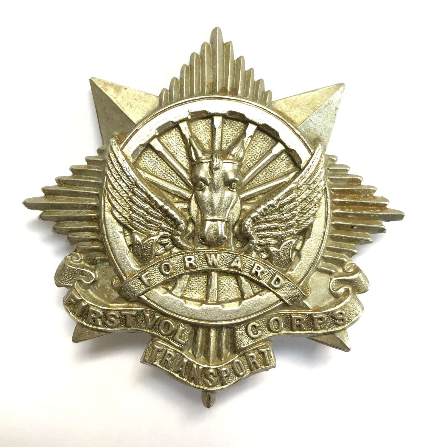South Africa. First Volunteer Transport Corps badge circa 1903-13