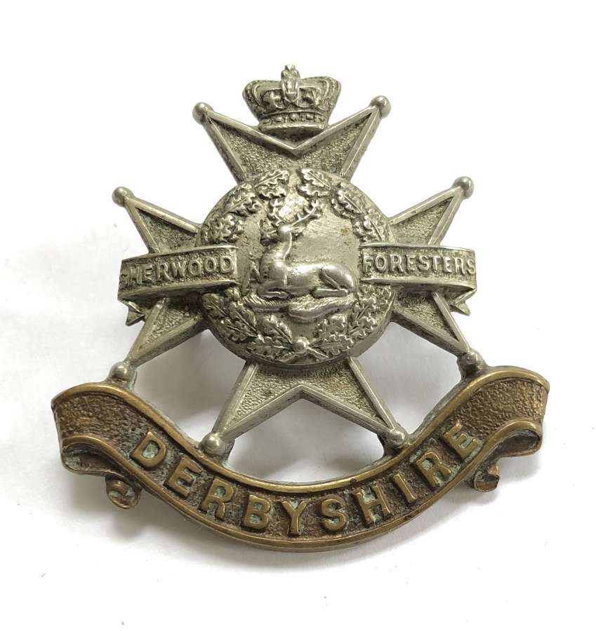Sherwood Foresters (Derbyshire Regt.) Victorian OR’s cap badge
