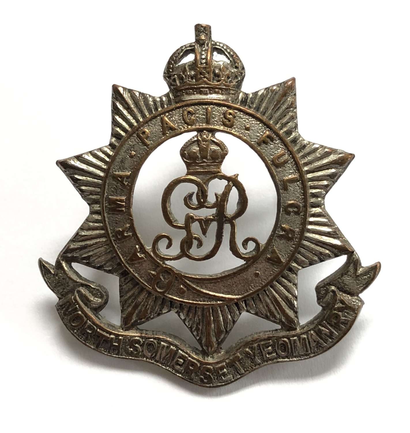 North Somerset Yeomanry Officer's cap badge