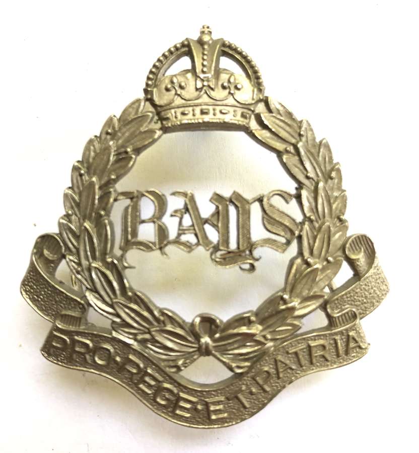 2nd Dragoon Guards (Queen’s Bays) post 1909 NCO’s arm badge