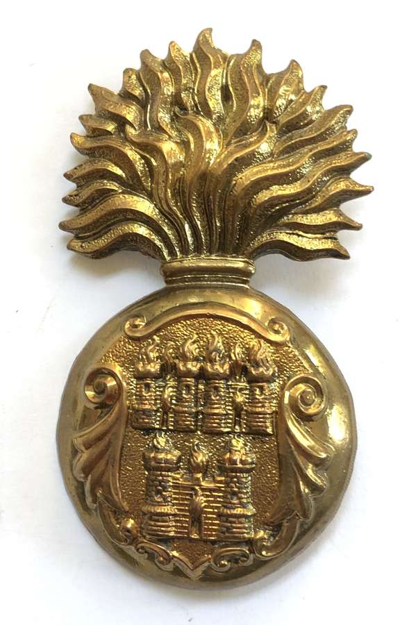 Royal Dublin Fusiliers Victorian OR’s glengarry grenade c1881-96