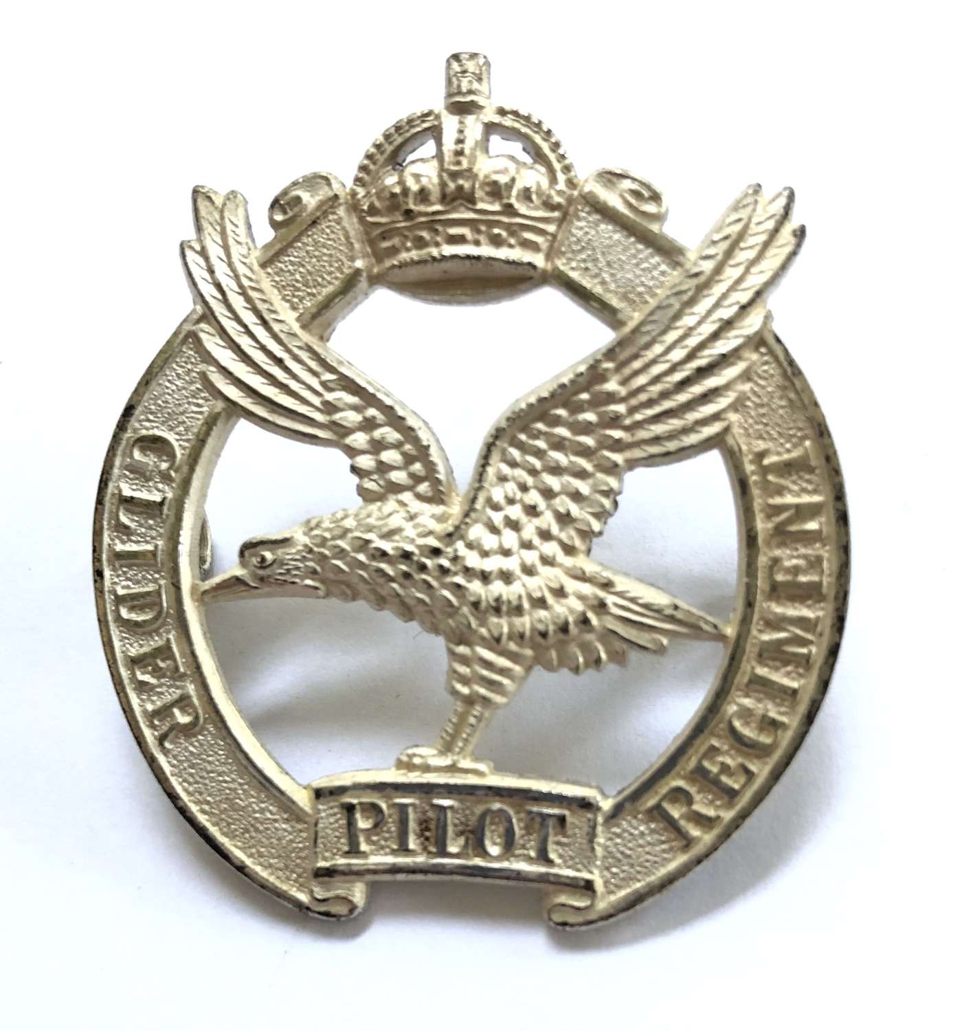 Glider Pilot Regiment WW2 Officer’s beret badge by Firmin, London
