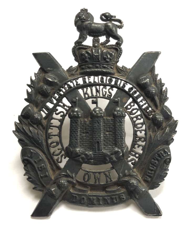 King's Own Scottish Borderers post 1953 Officer's glengarry badge