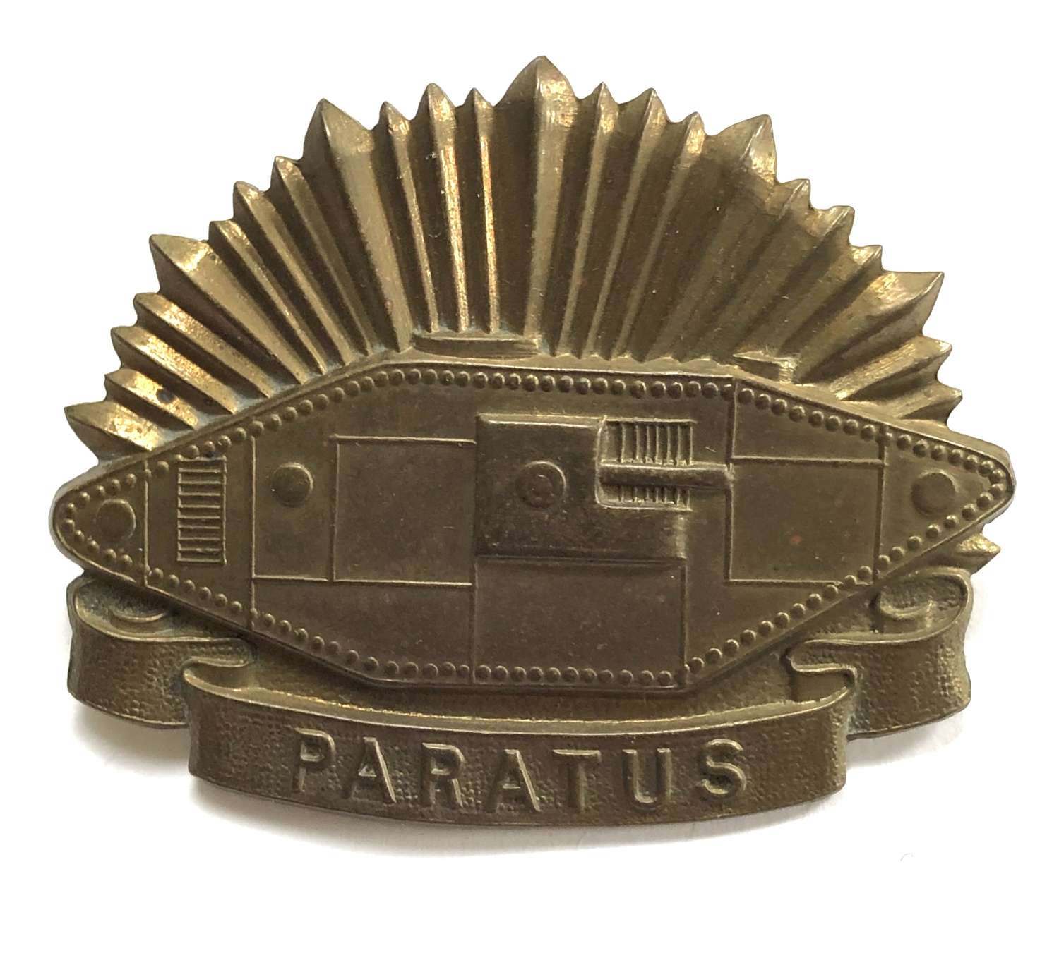 Australian Tank Corps hat badge circa 1939-42