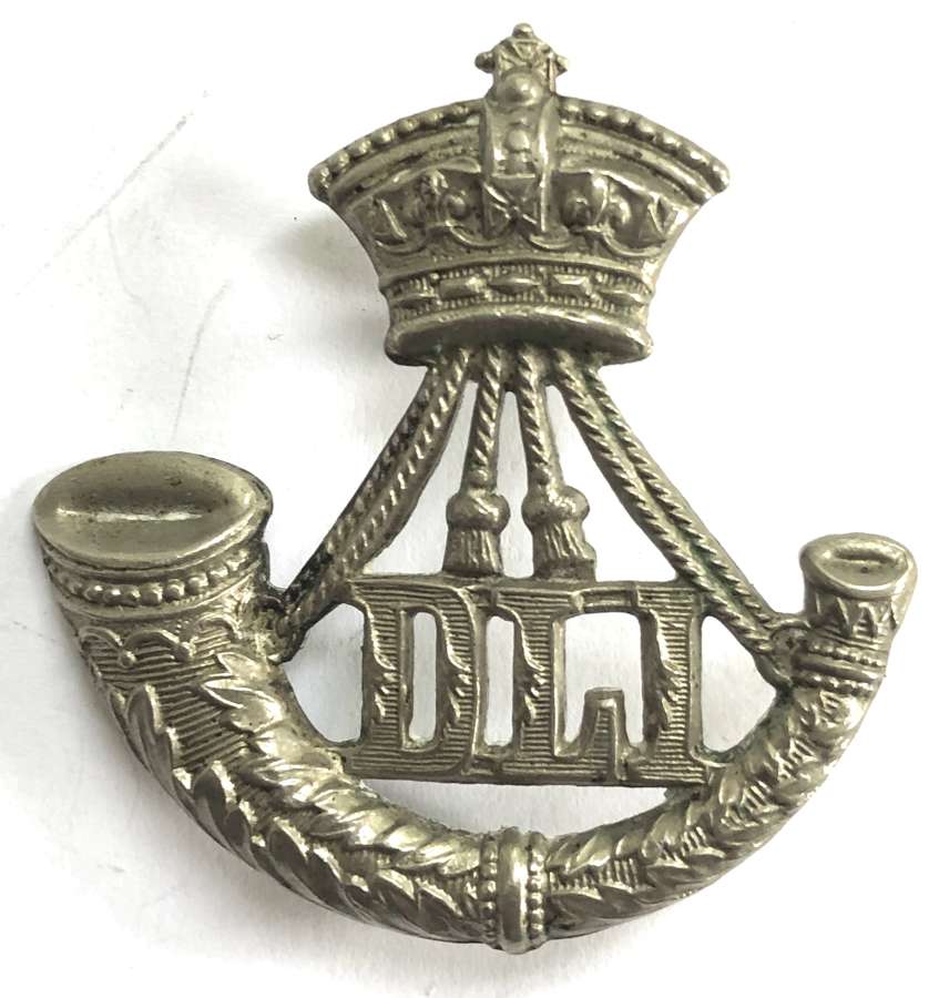 Durham Light Infantry Victorian OR’s DLI cap badge circa 1896-1901