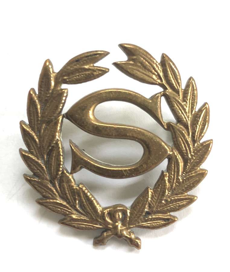 Army Scout pre WW1 brass proficiency arm badge worn in India
