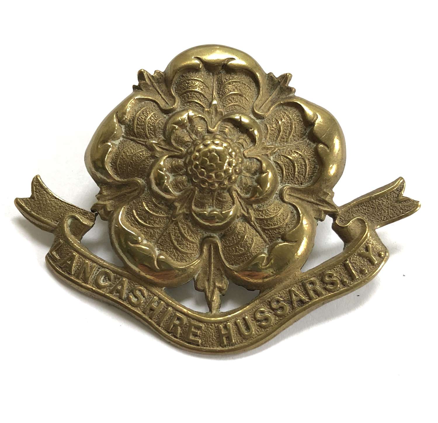 Lancashire Hussars Imperial Yeomanry cap badge