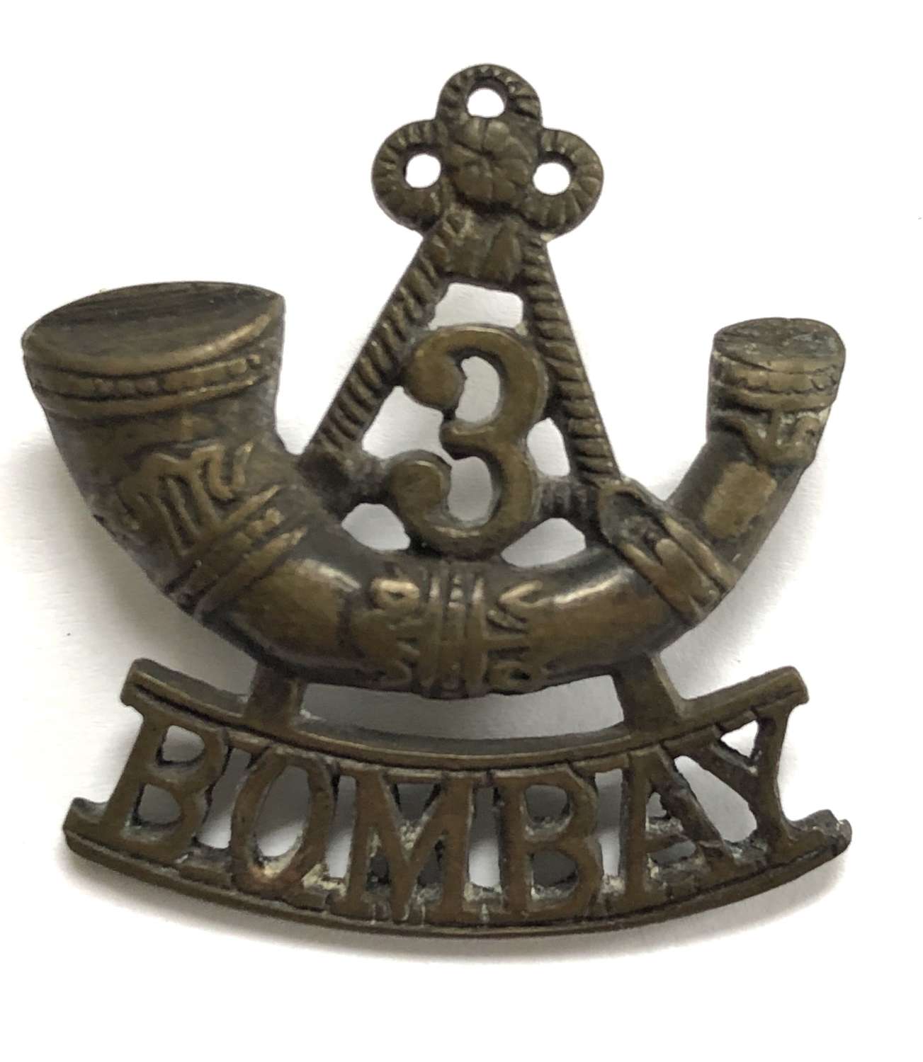 Indian Army 3rd Bombay Light Infantry pre 1903 shoulder title