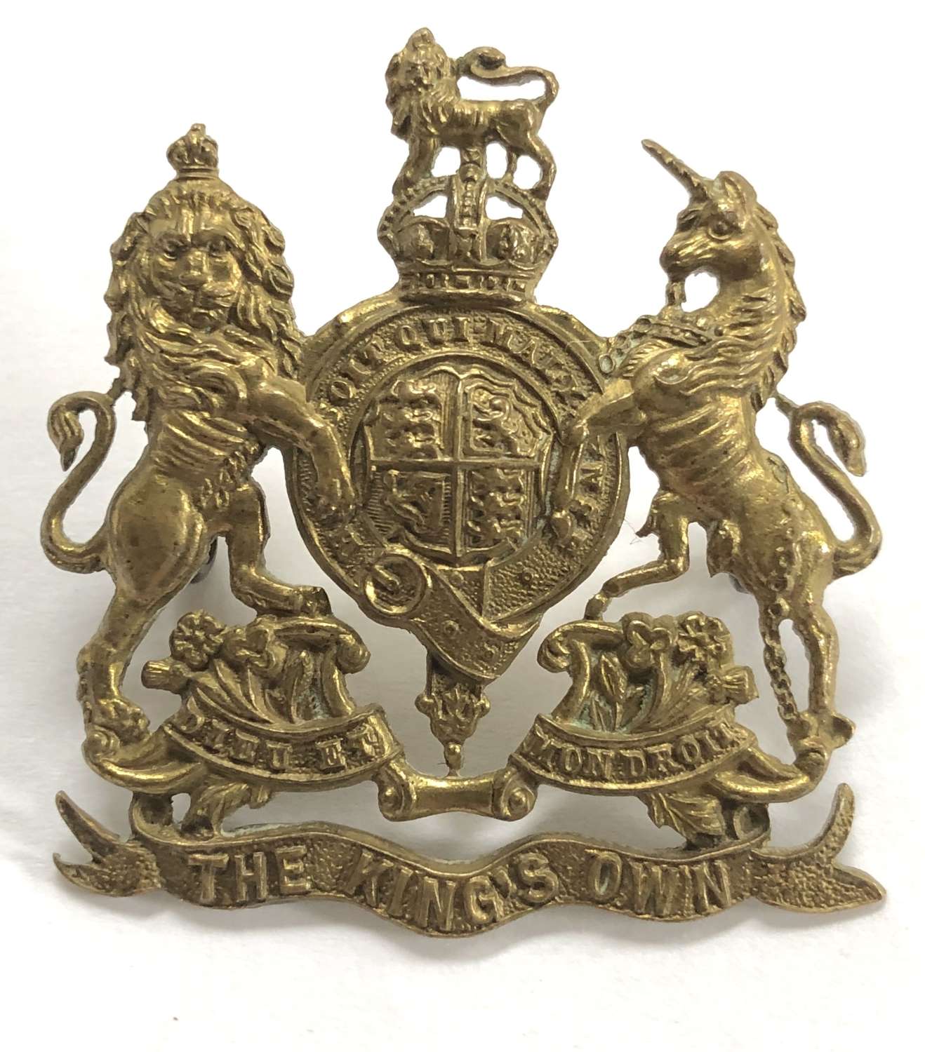 Norfolk Yeomanry (King's Own Royal Regiment) NCO’s arm badge.