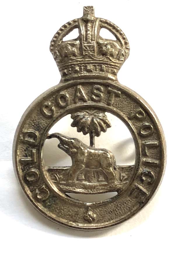 Gold Coast Police pre 1952 cap badge.