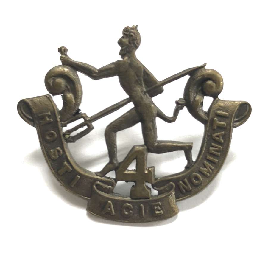 Canadian 190th Bn. (Winnipeg Rifles) CEF 1916 cap badge by Birks