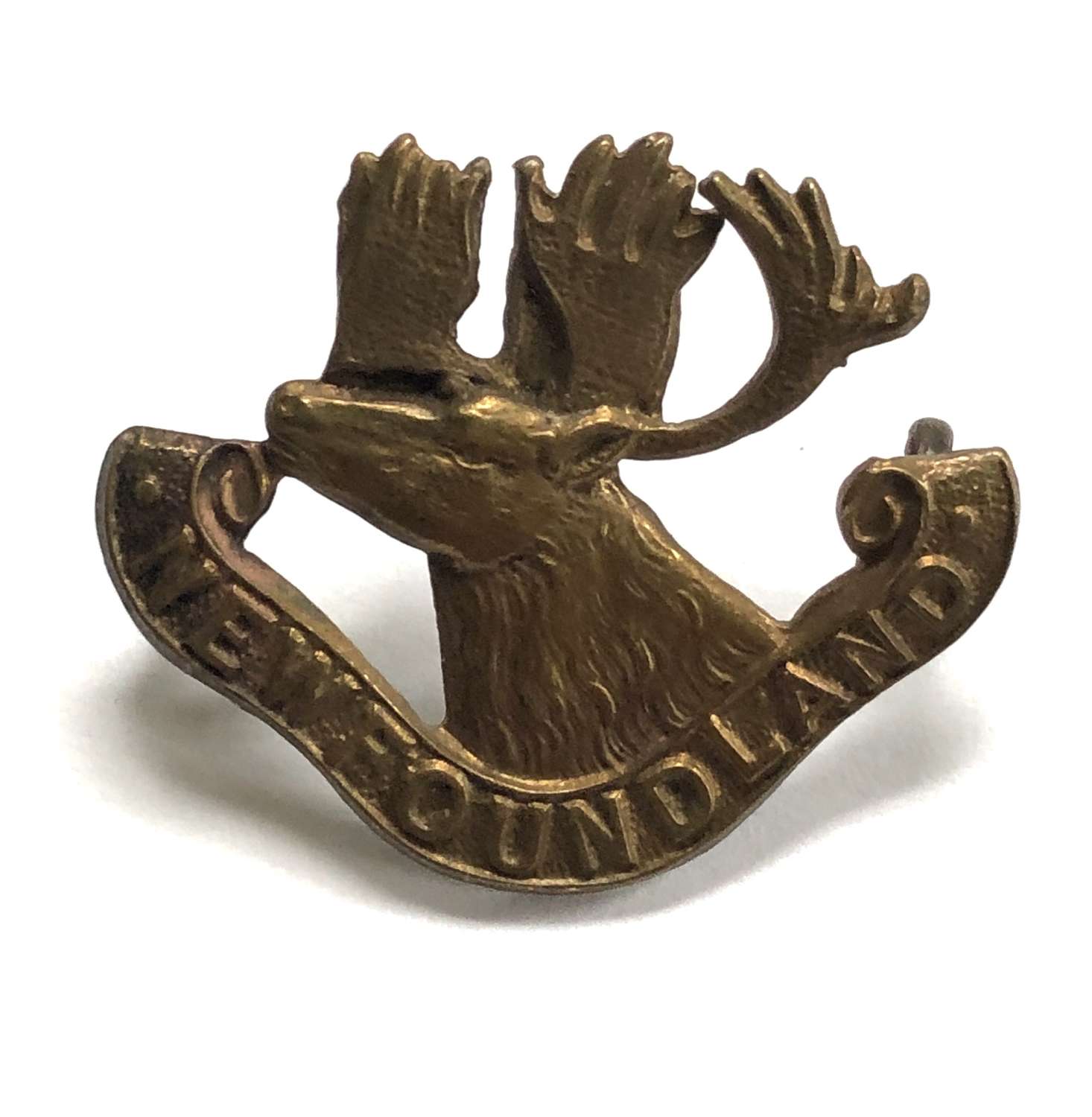 Canadian 1st Newfoundland Regiment cap badge circa 1914-18