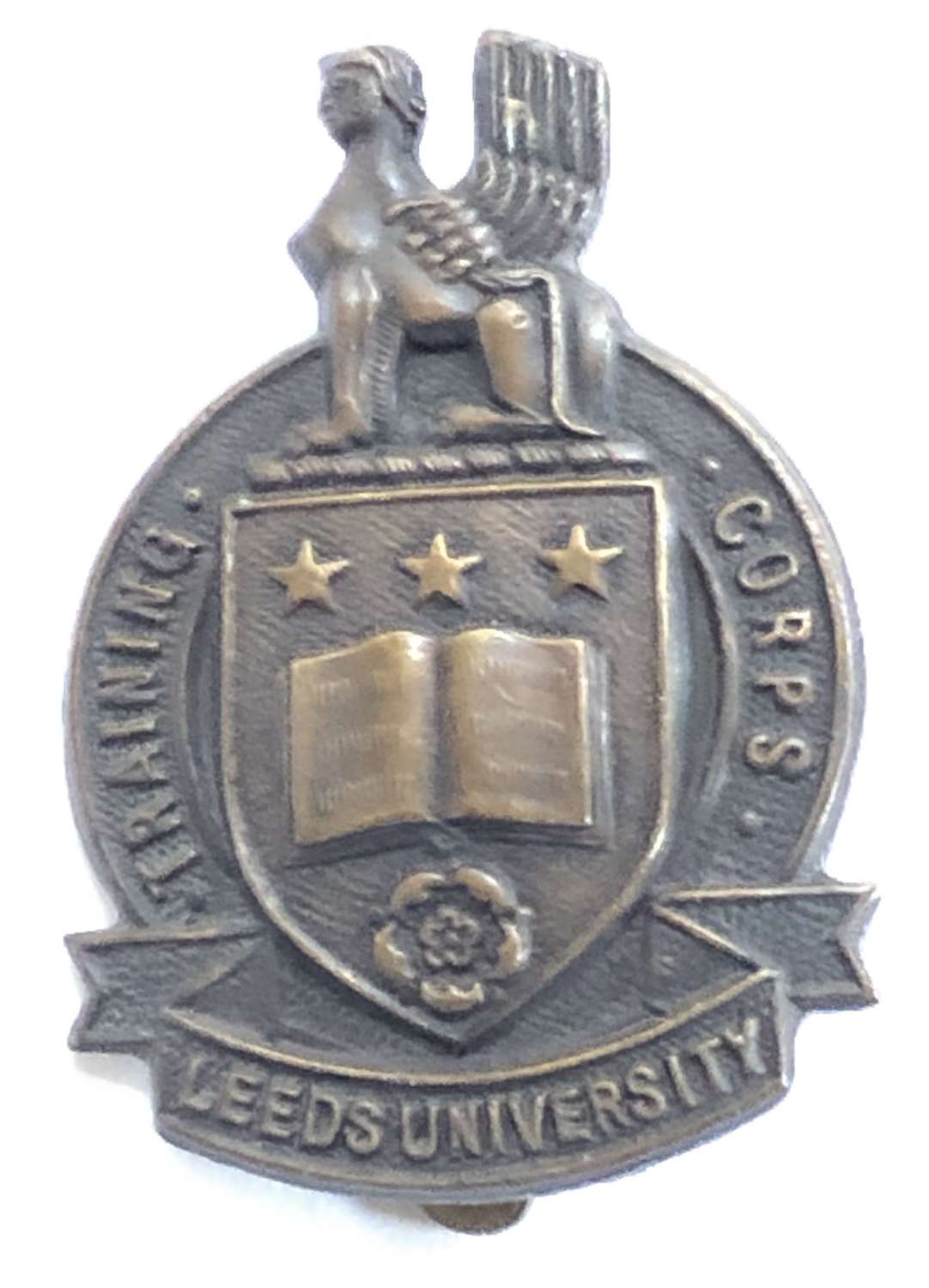 Leeds University Training Corps cap badge
