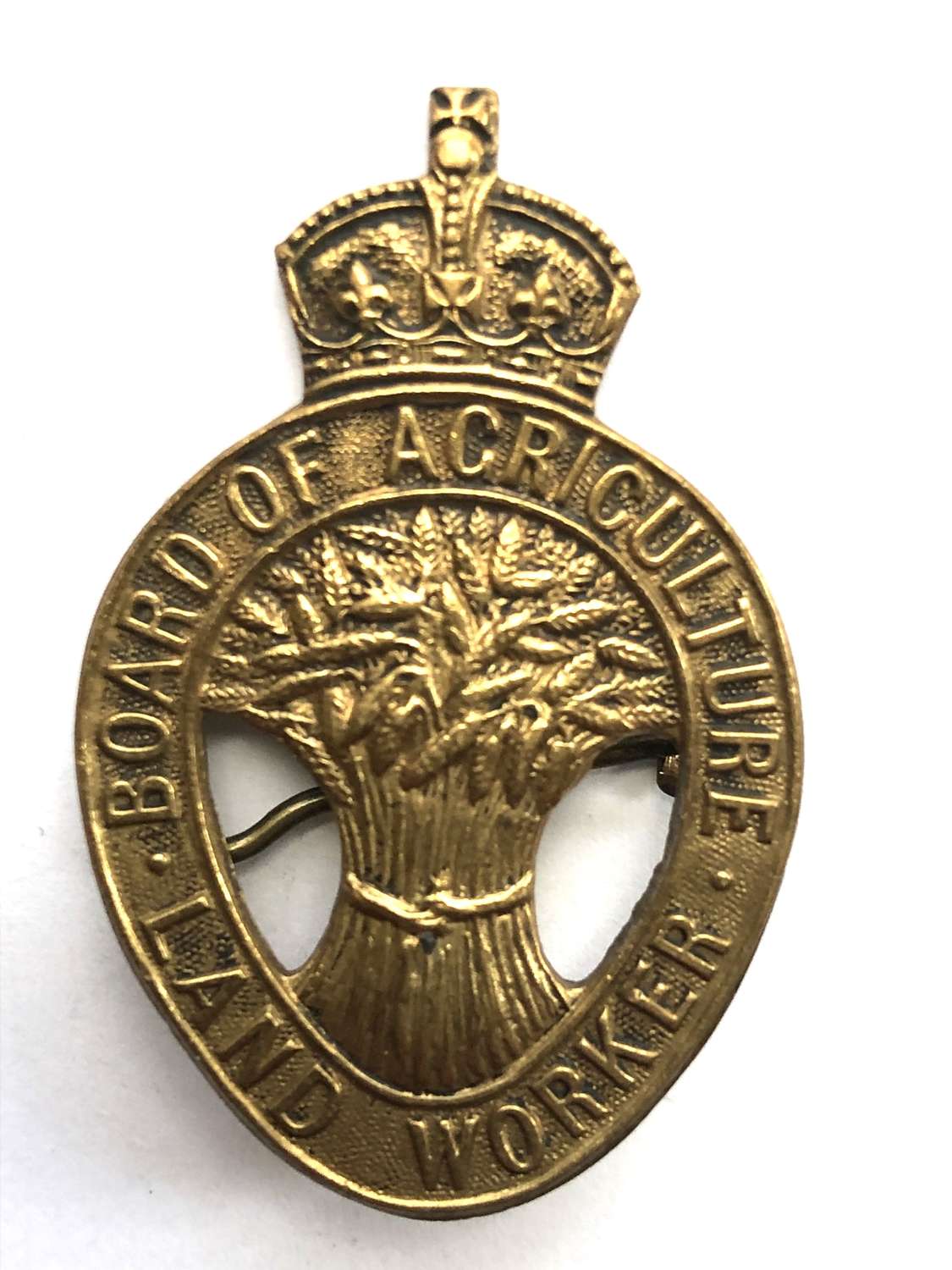 WW1 Board of Agriculture Land Worker women's branch badge